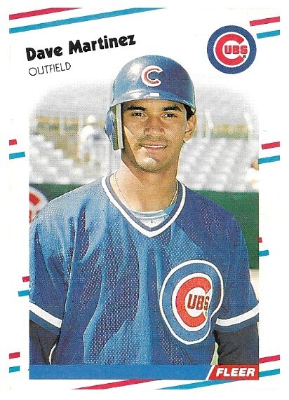 Martinez, Dave / 1988 Chicago Cubs / Fleer #424