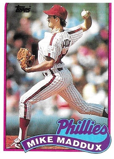 Maddux, Mike / 1989 Philadelphia Phillies / Topps #39