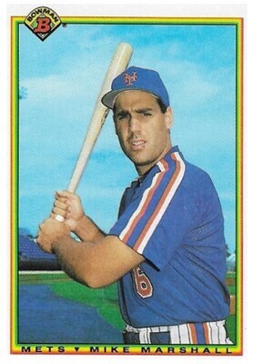 Marshall, Mike / 1990 New York Mets / Bowman #132