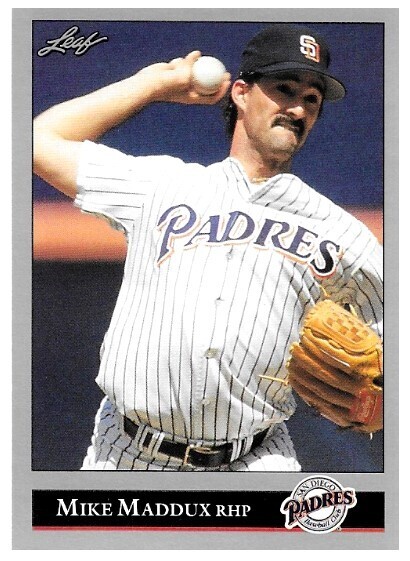 Maddux, Mike / 1992 San Diego Padres / Leaf #393