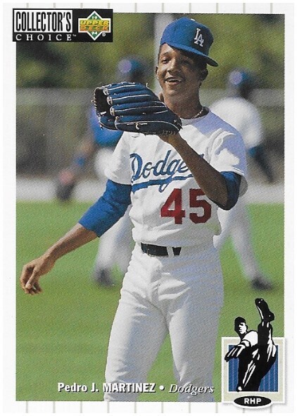 Martinez, Pedro / 1994 Los Angeles Dodgers / Collector's Choice #189