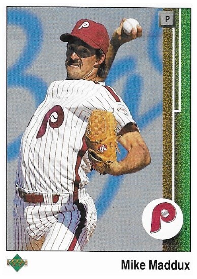 Maddux, Mike / 1989 Philadelphia Phillies / Upper Deck #338