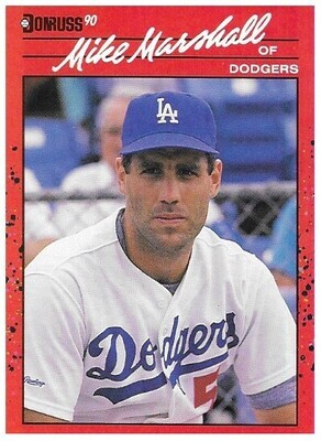 Marshall, Mike / 1990 Los Angeles Dodgers / Donruss #84