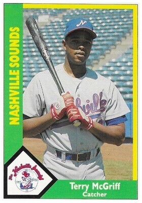 McGriff, Terry / 1990 Nashville Sounds / CMC #129
