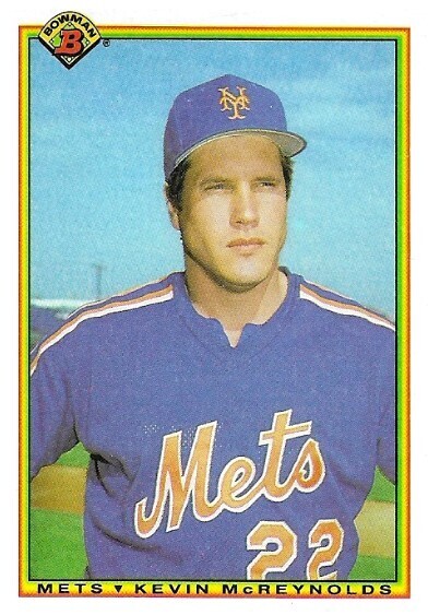 McReynolds, Kevin / 1990 New York Mets / Bowman #138