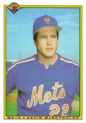 McReynolds, Kevin / 1990 New York Mets / Bowman #138