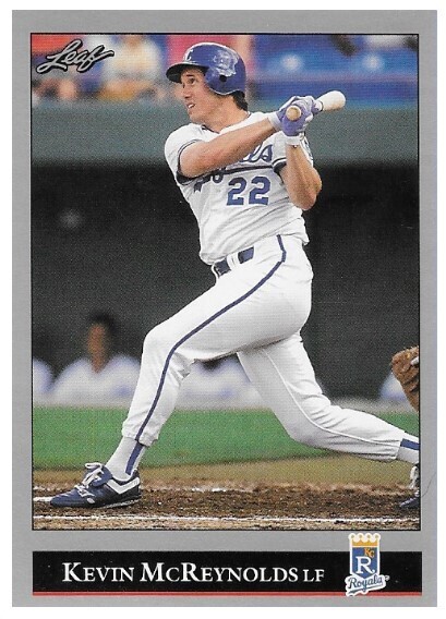McReynolds, Kevin / 1992 Kansas City Royals / Leaf #522