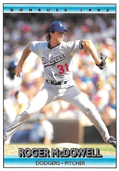 McDowell, Roger / 1992 Los Angeles Dodgers / Donruss #750