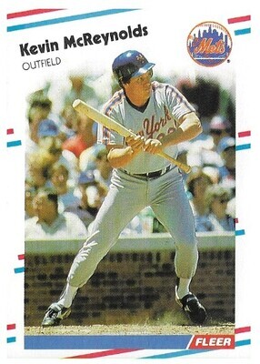 McReynolds, Kevin / 1988 New York Mets / Fleer #143