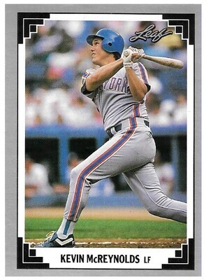 McReynolds, Kevin / 1991 New York Mets / Leaf #151