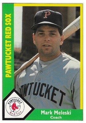 Meleski, Mark / 1990 Pawtucket Red Sox / CMC #259