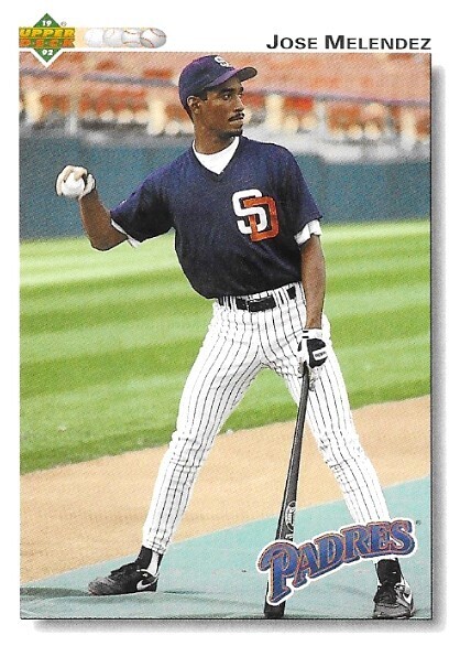 Melendez, Jose / 1992 San Diego Padres / Upper Deck #566