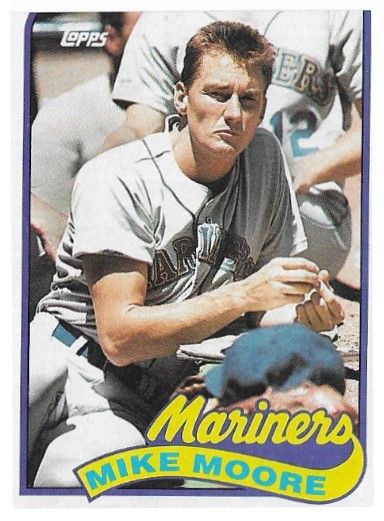 Moore, Mike / 1989 Seattle Mariners / Topps #28