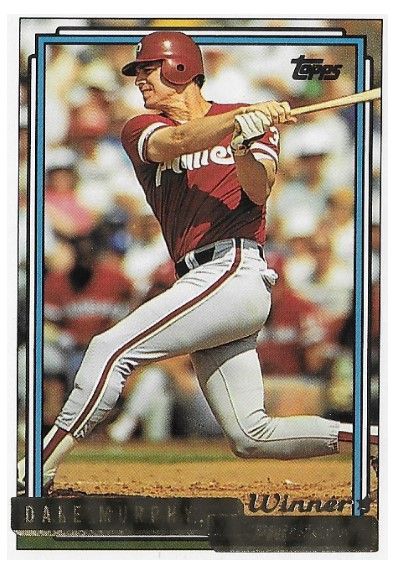 Murphy, Dale / 1992 Philadelphia Phillies / Topps #680 / Gold Winners