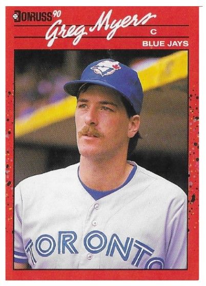 Myers, Greg / 1990 Toronto Blue Jays / Donruss #706