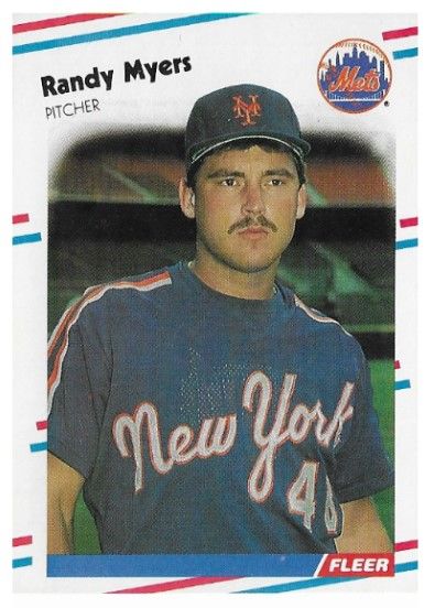 Myers, Randy / 1988 New York Mets / Fleer #146