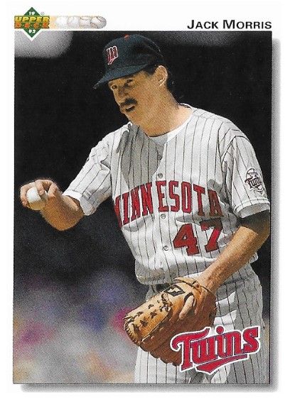 Morris, Jack / 1992 Minnesota Twins / Upper Deck #315