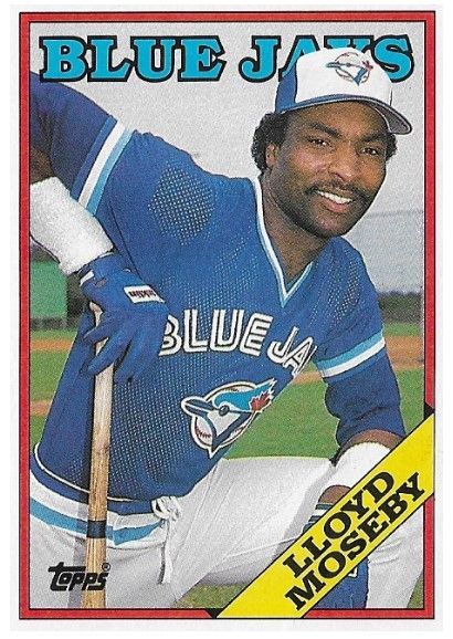 Moseby, Lloyd / 1988 Toronto Blue Jays / Topps #565