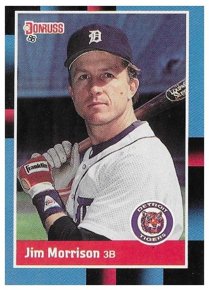 Morrison, Jim / 1988 Detroit Tigers / Donruss #543