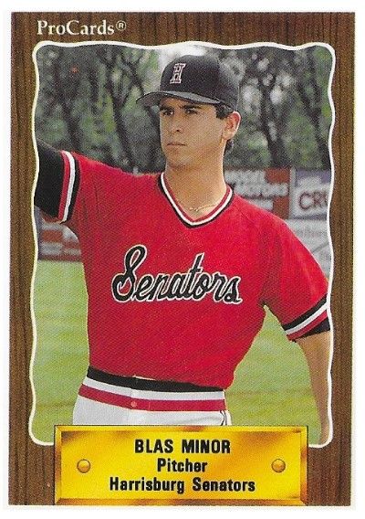 Minor, Blas / 1990 Harrisburg Senators / CMC #738