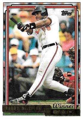 Milligan, Randy / 1992 Baltimore Orioles / Topps #17