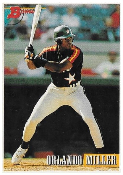 Miller, Orlando / 1993 Houston Astros / Bowman #588