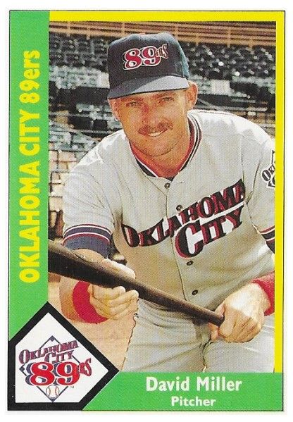 Miller, David / 1990 Oklahoma City 89ers / CMC #156
