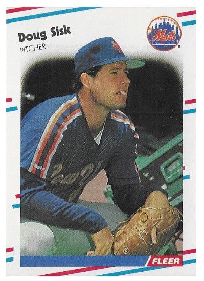 Sisk, Doug / 1988 New York Mets / Fleer #150
