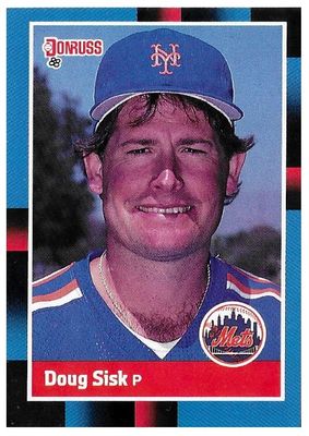 Sisk, Doug / 1988 New York Mets / Donruss #642