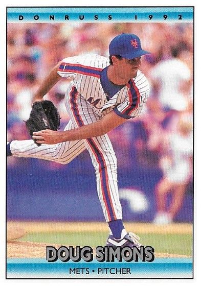 Simons, Doug / 1992 New York Mets / Donruss #688