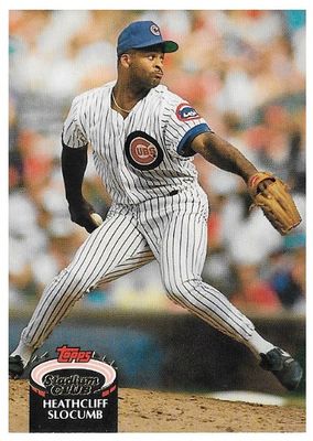 Slocumb, Heathcliff / 1992 Chicago Cubs / Stadium Club #382
