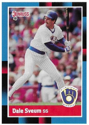 Sveum, Dale / 1988 Milwaukee Brewers / Donruss #232