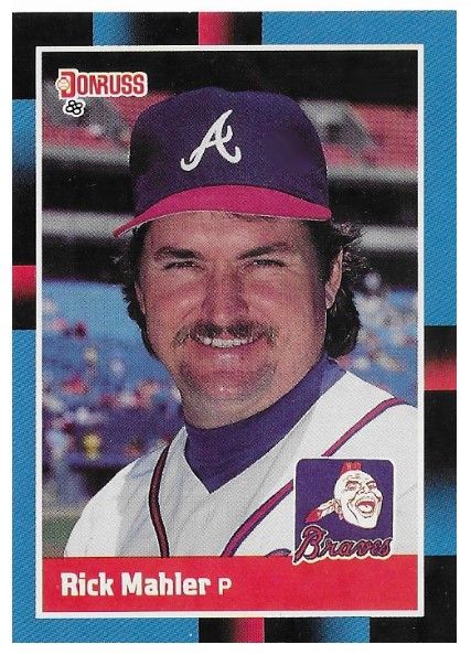 Mahler, Rick / 1988 Atlanta Braves / Donruss #389