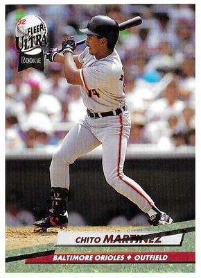 Martinez, Chito / 1992 Baltimore Orioles / Ultra #7