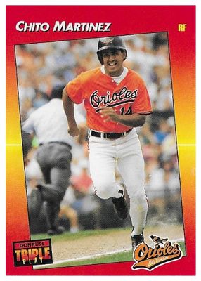 Martinez, Chito / 1992 Baltimore Orioles / Triple Play #192