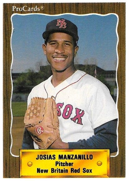 Manzanillo, Josias / 1990 New Britain Red Sox / CMC #879