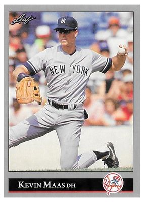 Maas, Kevin / 1992 New York Yankees / Leaf #284