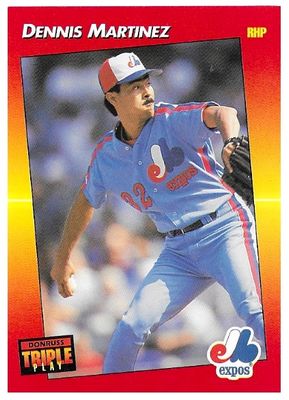 Martinez, Dennis / 1992 Montreal Expos / Triple Play #92