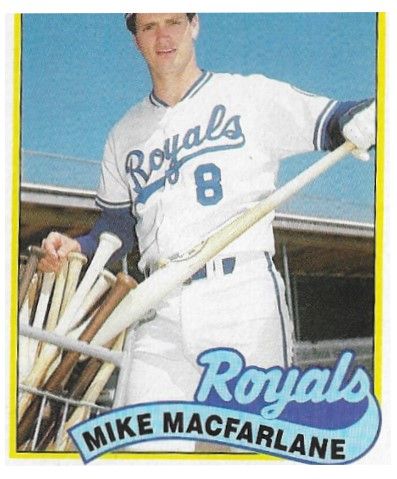 Macfarlane, Mike / 1989 Kansas City Royals / Topps #479