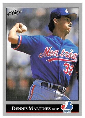 Martinez, Dennis / 1992 Montreal Expos / Leaf #190