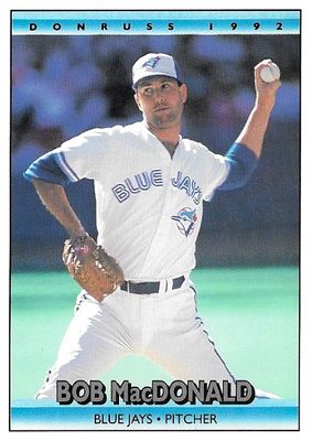 MacDonald, Bob / 1992 Toronto Blue Jays / Donruss #588