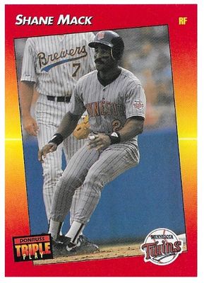 Mack, Shane / 1992 Minnesota Twins / Triple Play #197