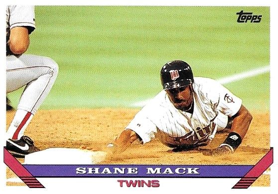 Mack, Shane / 1993 Minnesota Twins / Topps #282