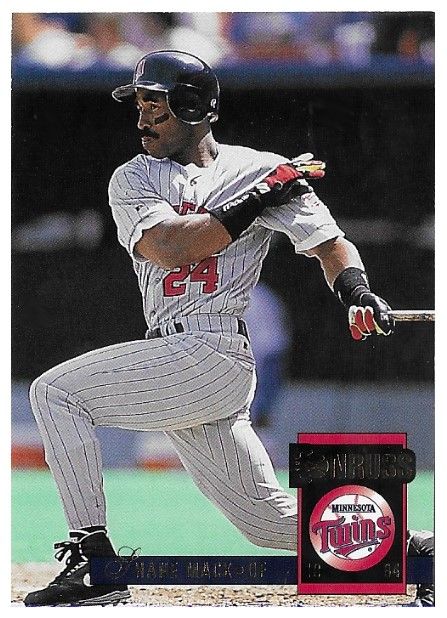 Mack, Shane / 1994 Minnesota Twins / Donruss #253