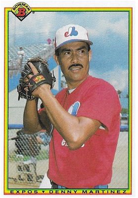 Martinez, Dennis / 1990 Montreal Expos / Bowman #111