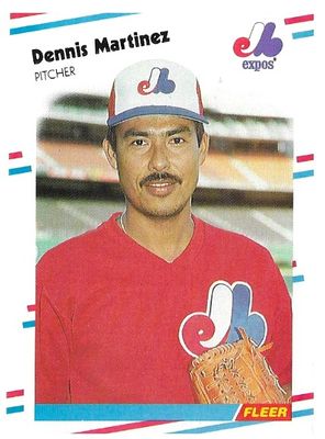 Martinez, Dennis / 1988 Montreal Expos / Fleer #188