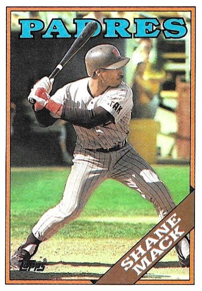 Mack, Shane / 1988 San Diego Padres / Topps #548