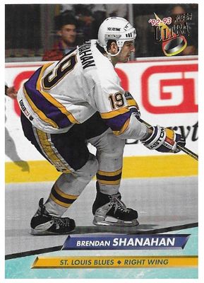 Shanahan, Brendon / 1992-93 St. Louis Blues / Ultra #189