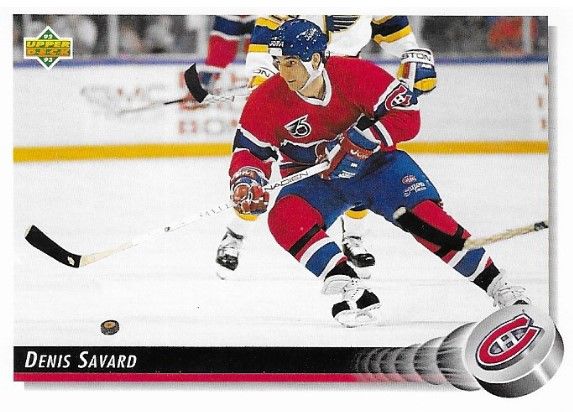 Savard, Denis / 1992-93 Montreal Canadiens / Upper Deck #162