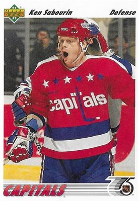 Sabourin, Ken / 1991-92 Washington Capitals / Upper Deck #417